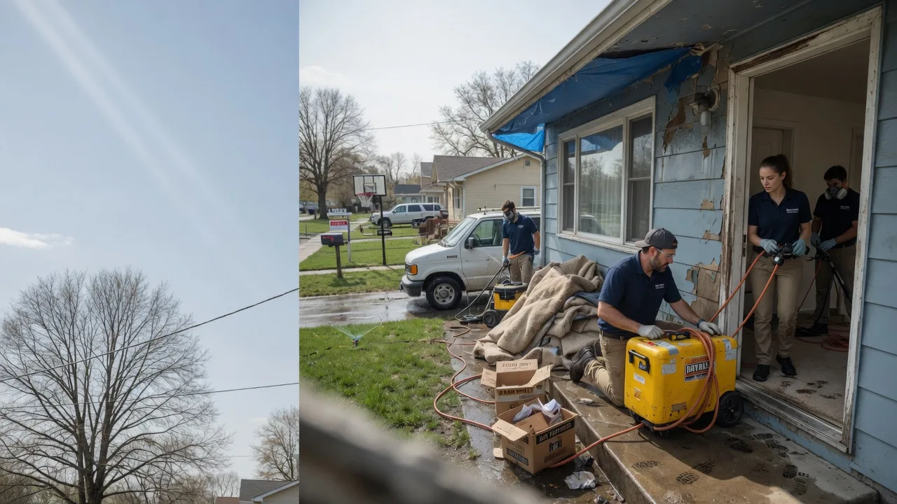 Basement Flood Cleanup in Hopewell, VA near me